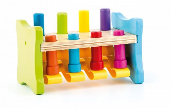 Wooden Bench with Hammer - Image 3