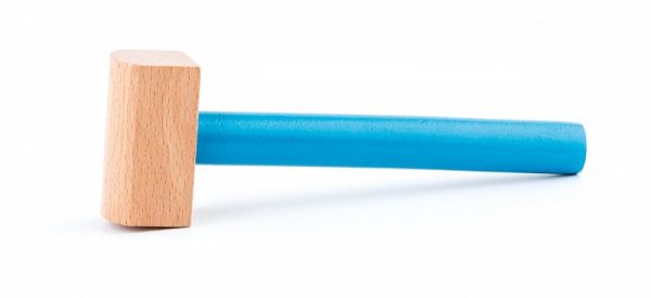 Wooden Bench with Hammer - Image 2