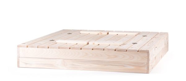 Wooden Sandbox with Benches - Image 3
