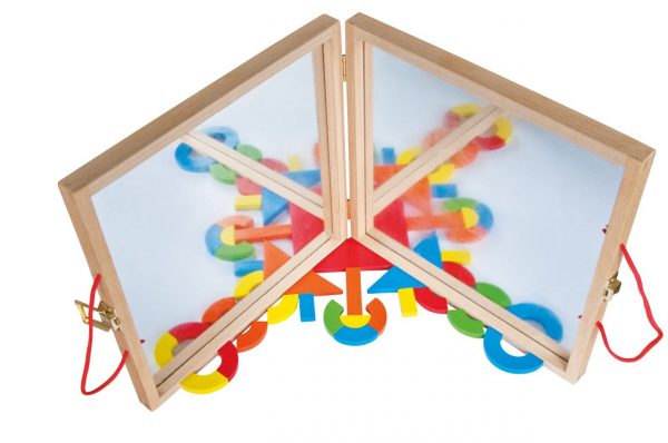 Tangram Wooden Case with Magnetic Shapes - Image 3