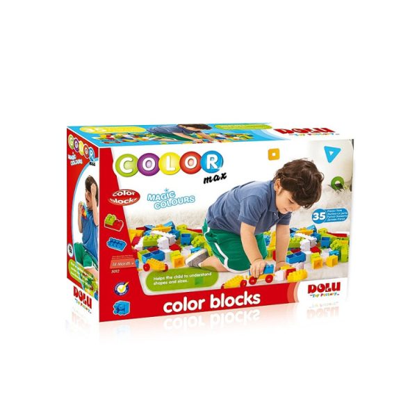 Colored Blocks - 35 pcs - Image 3