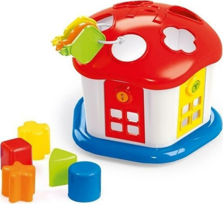Shape Sorter House with Lockable Doors