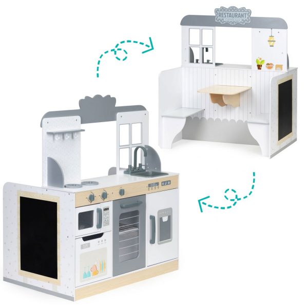 Kitchen with Restaurant 2 in 1