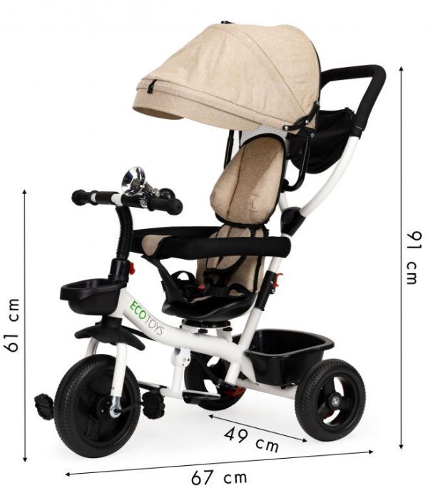 Tricycle with Rotating Seat 360' - Image 5
