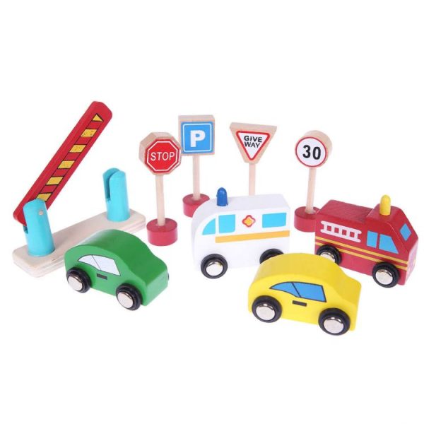 Wooden Garage Track with Elevator - Image 4