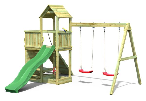Floppi Play Tower with Double Swing - Image 4