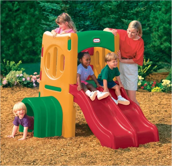 Little Tikes Twin Slide Tunnel Climber - Image 3