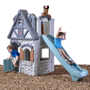 Enchanting Adventures 2-Story Playhouse & Slide