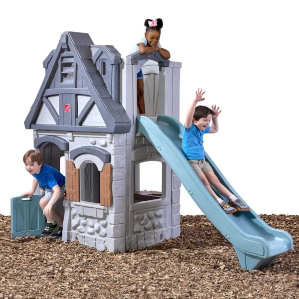 Enchanting Adventures 2-Story Playhouse & Slide