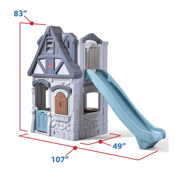 Enchanting Adventures 2-Story Playhouse & Slide - Image 7
